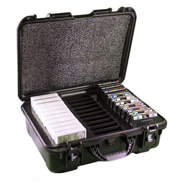 Turtle Valise de transport TeraTurtle étanche LTO / 3592 / T10000 30 emplacements