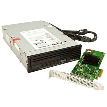 Quantum Lecteur de bande interne demi hauteur LTO-6 HH Ultrium interface SAS modèle C livré avec une carte SAS LSI