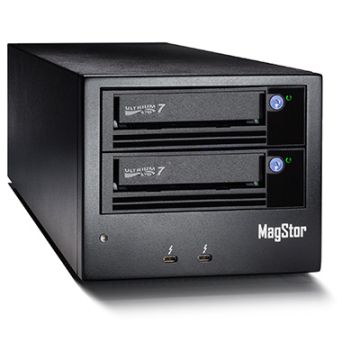 MagStor double LTO-7 externe interface Thunderbolt 3